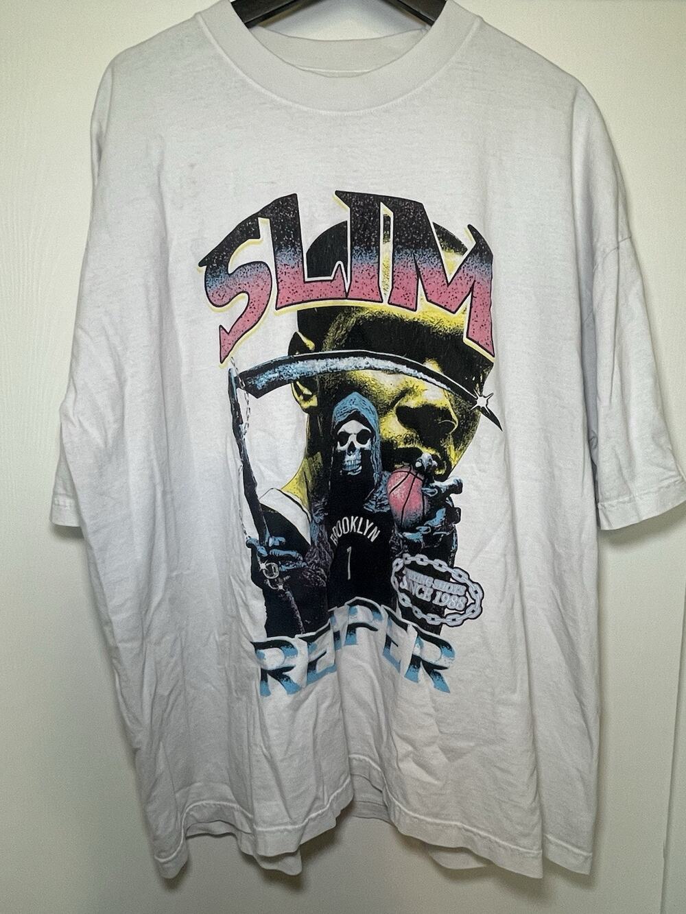 Kevin Durant Slim Reaper Vintage Custom Design Graphic Tee